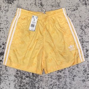 Adidas Original Trefoil Allover Print Swim Shorts